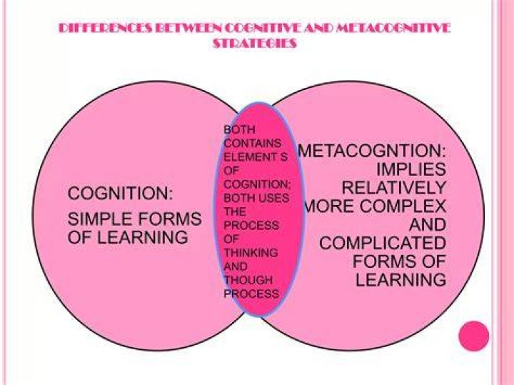 What is the difference between metacognitive and metacognition?