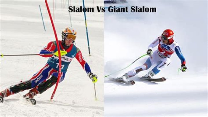 What is the difference between slalom and grand slalom?