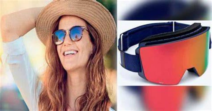 What is the difference between sunglasses and goggles?