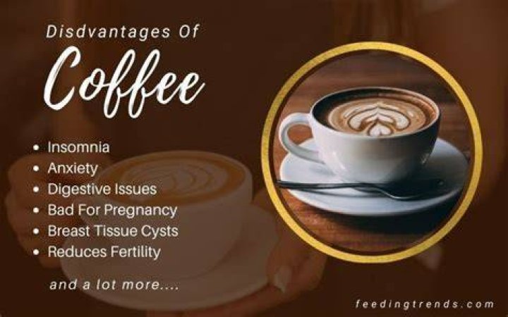 What is the disadvantage of coffee?