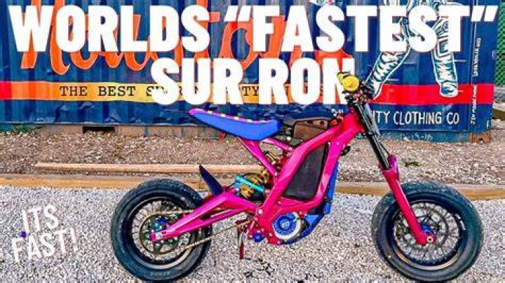 What is the fastest Sur Ron bike?