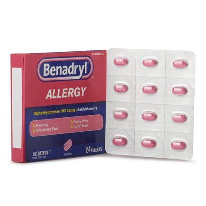 What is the generic name of Benadryl?