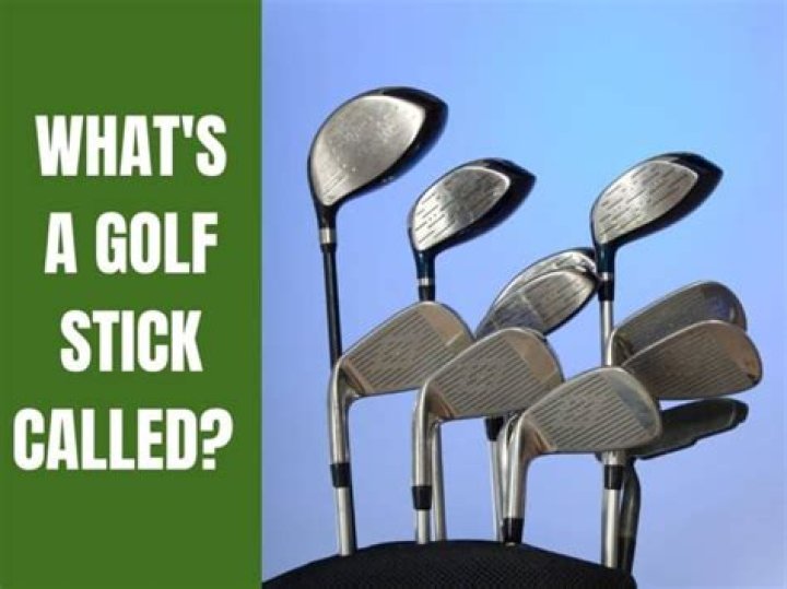 What is the golf stick called?
