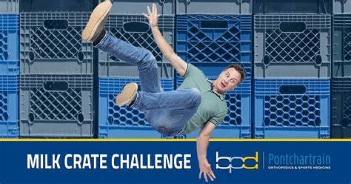 What is the milk crate challenge called?
