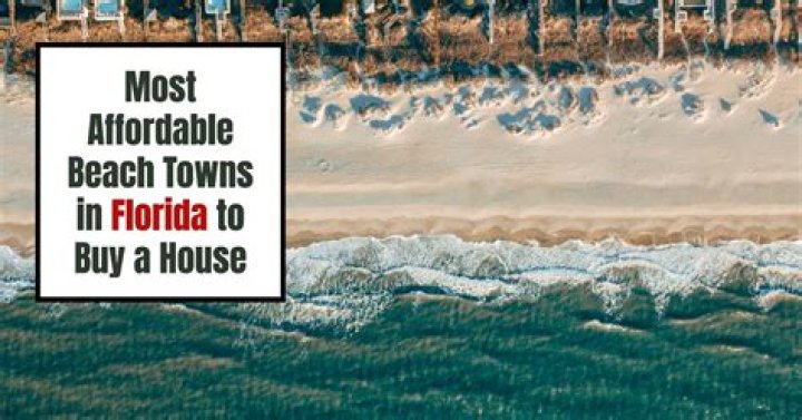 What is the most affordable beach town in Florida?