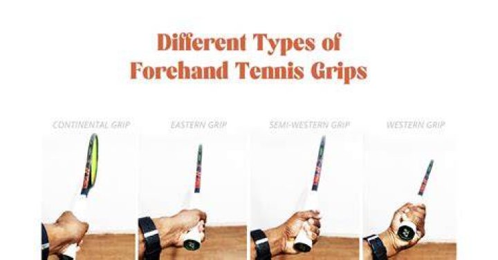 What is the most common tennis grip?