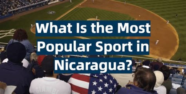 What is the most popular sport in Nicaragua?