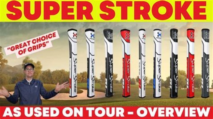 What is the most popular SuperStroke grip on Tour?