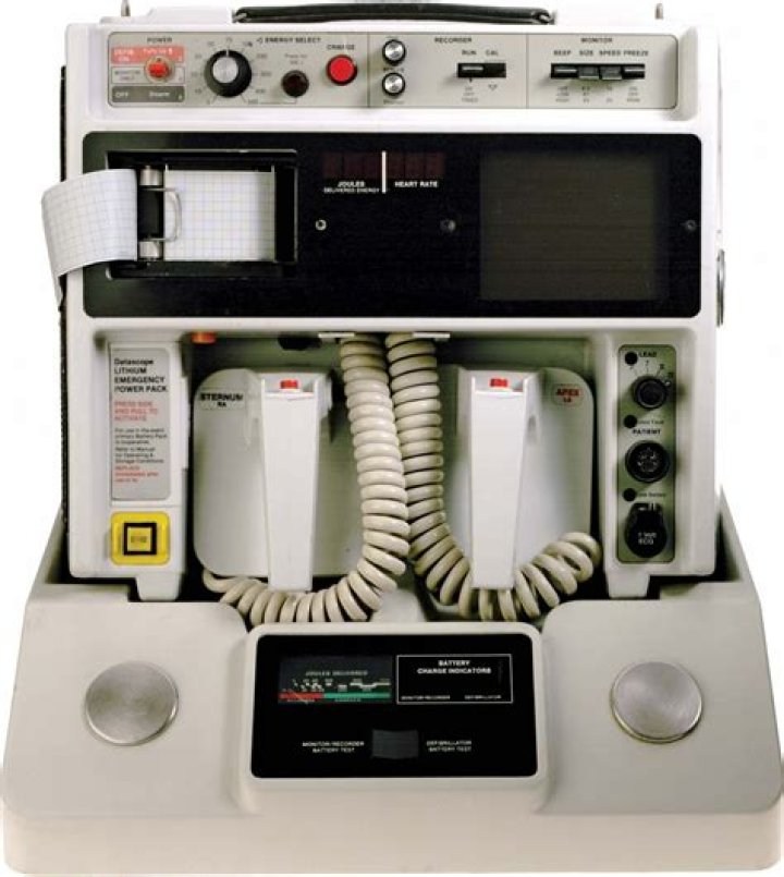 What is the name of the machine that shocks your heart?