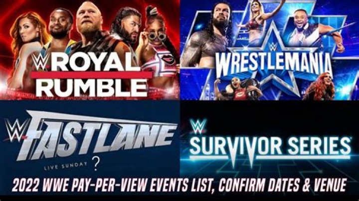 What is the next WWE pay per view?