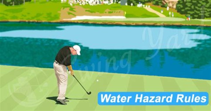 What is the penalty for a ball hit into a water hazard?