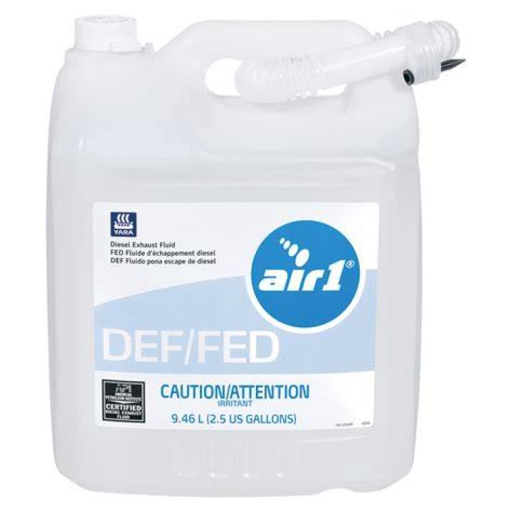 What is the range of Def fluid?