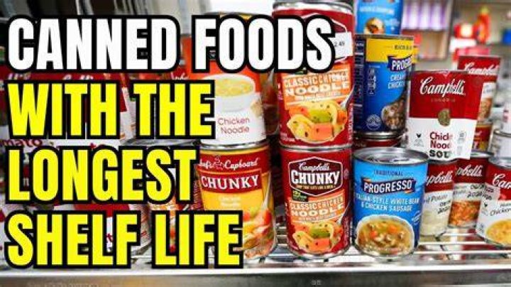 What is the shelf life of canned meat?