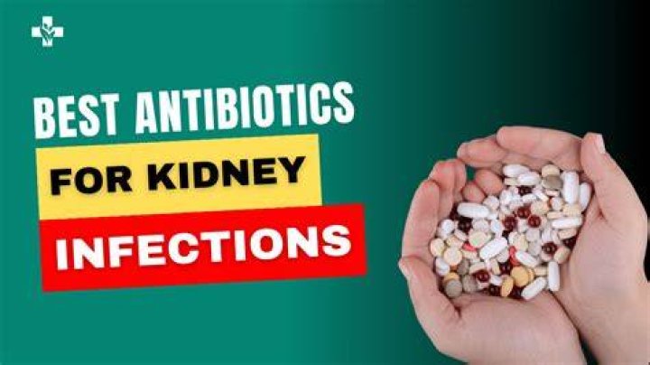 What is the strongest antibiotic for kidney infection?