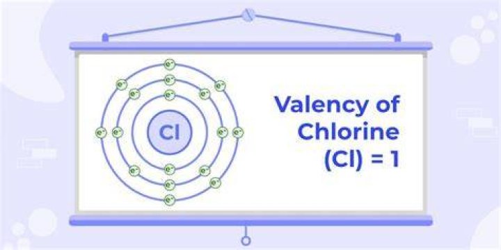 What is the valency of chlorine?