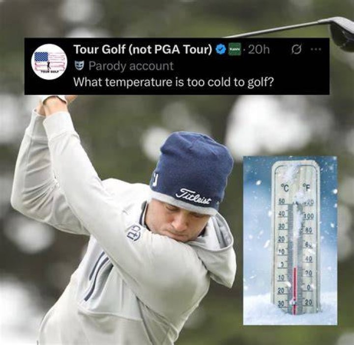 What is too cold to golf?