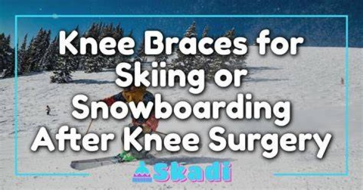 What is worse for your knees skiing or snowboarding?