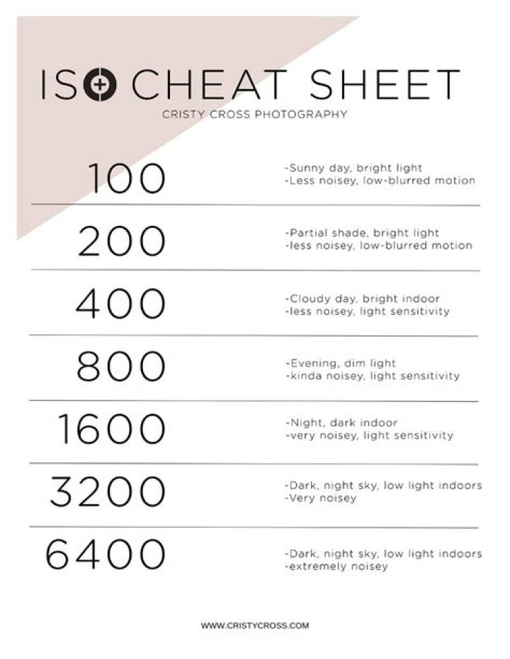 What ISO setting should I use?