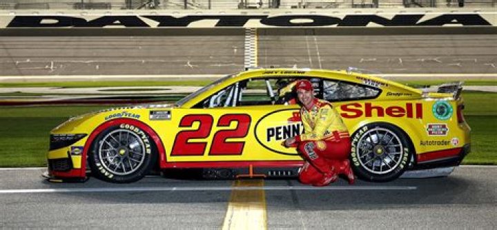 What kind of car does Joey Logano drive?