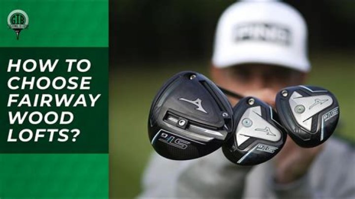 What LOFT is a 5 wood?