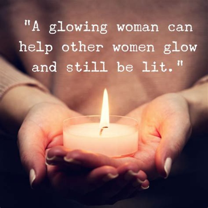What makes a woman glow?