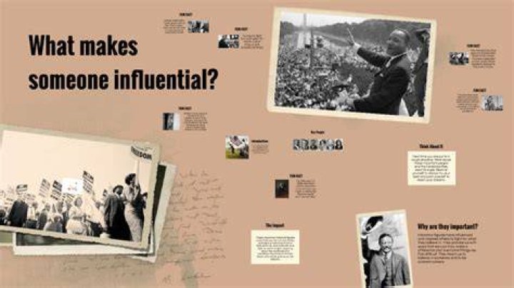 What makes someone influential?