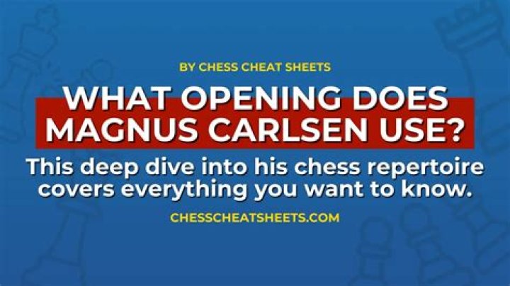 What opening does Magnus use?