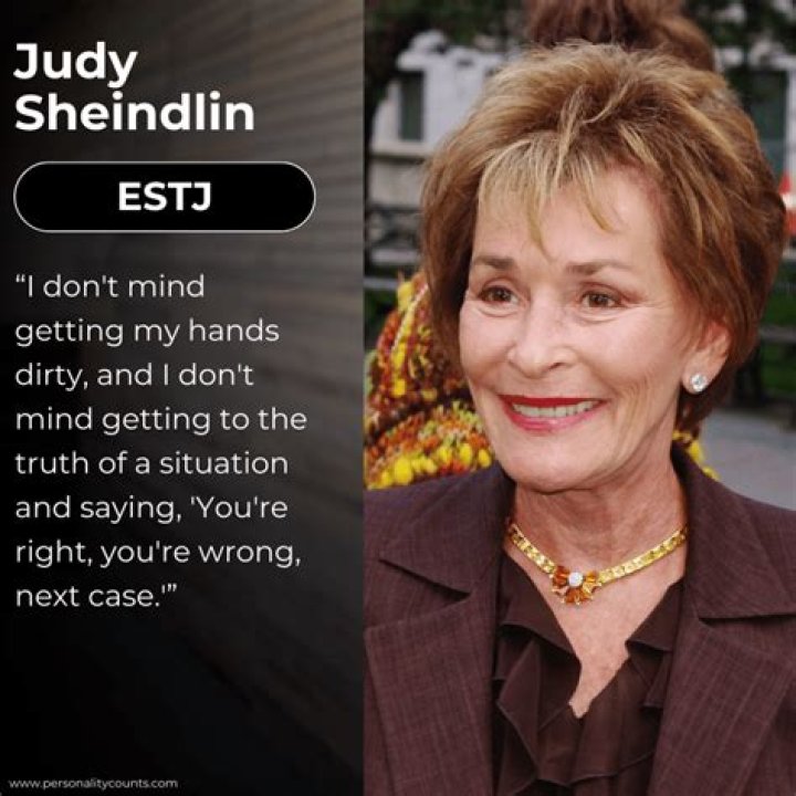 What personality type is Judge Judy?