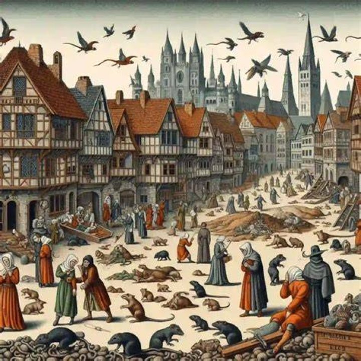 What plague killed Vikings?
