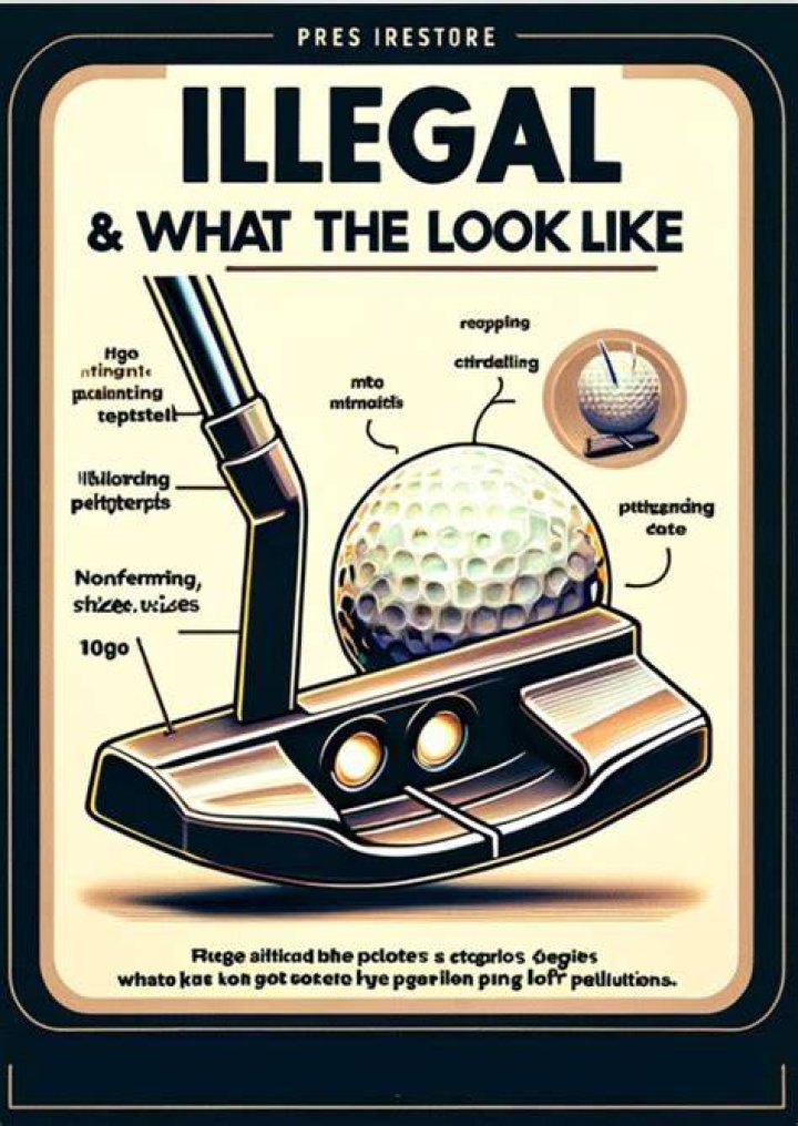 What putters are illegal?