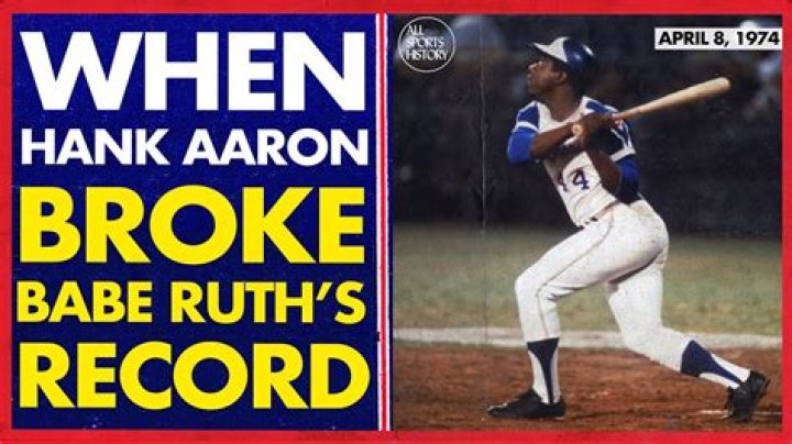What records did Hank Aaron break?