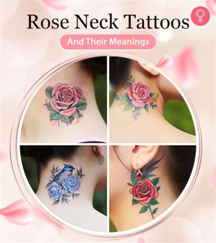 What rose tattoo means?