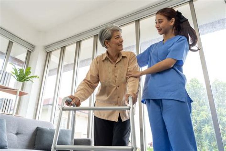 What should a nurse do when a patient begins to fall?