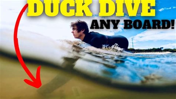What size surfboard can you duck dive?
