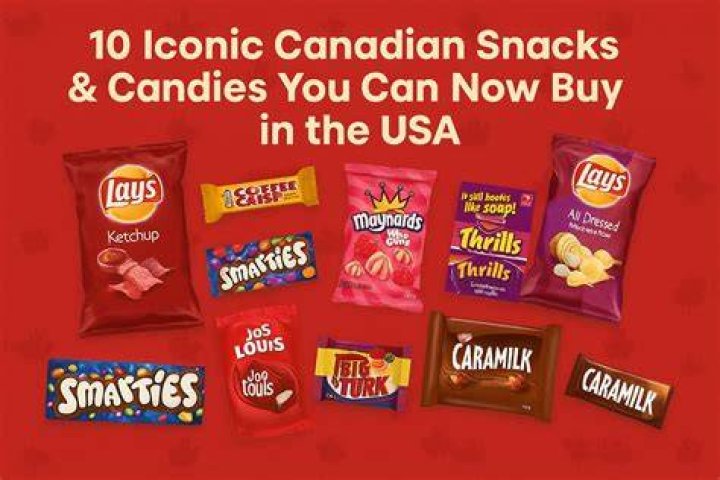 What snacks does Canada only have?