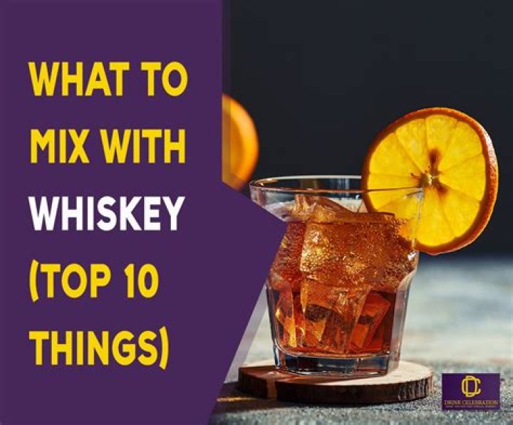 What soda mixes with whiskey?