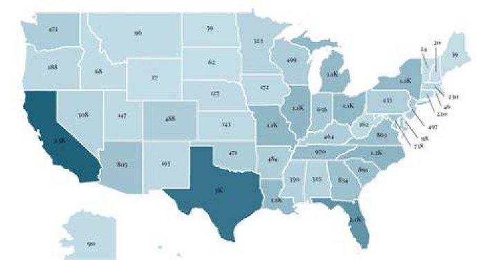 What state is just a rectangle?