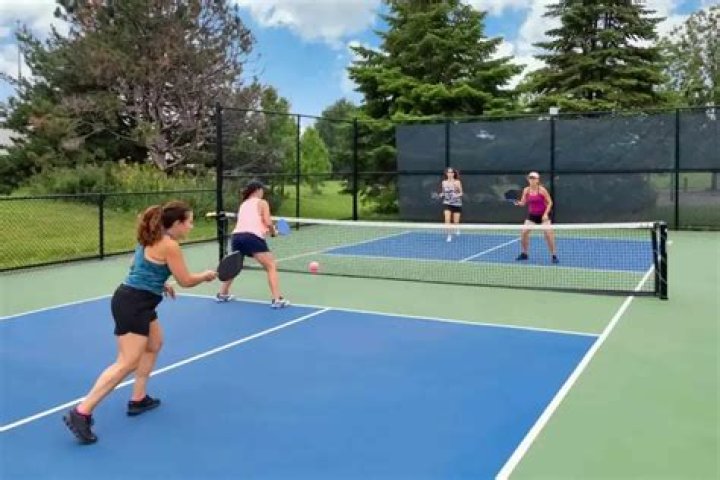 What surface can you play pickleball on?