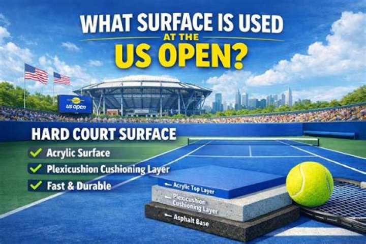 What surface is US Open played on?