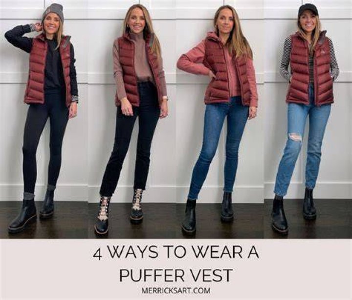 What temperature should you wear a puffer vest?
