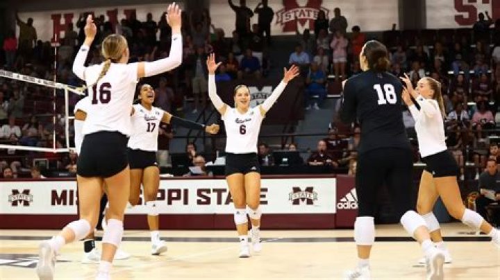 What time does Mississippi State volleyball play today?