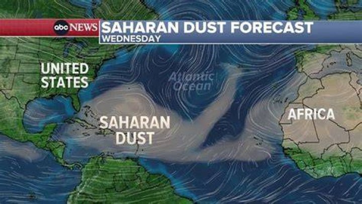What time of year do dust storms occur?