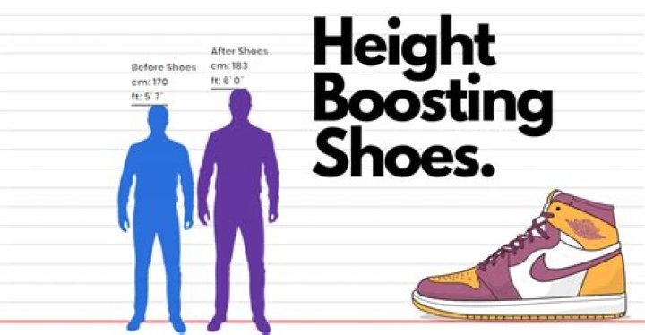 What trainers add the most height?
