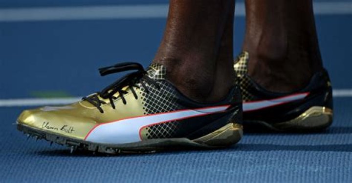 What trainers does Usain Bolt wear?