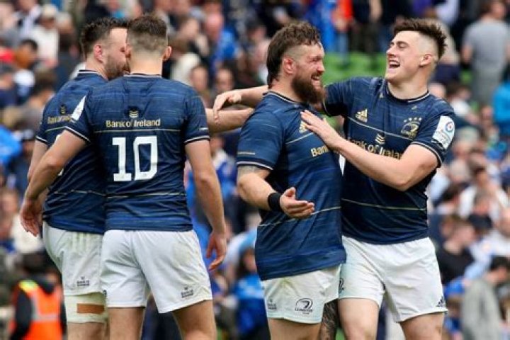 What TV channel is Leinster match on today?