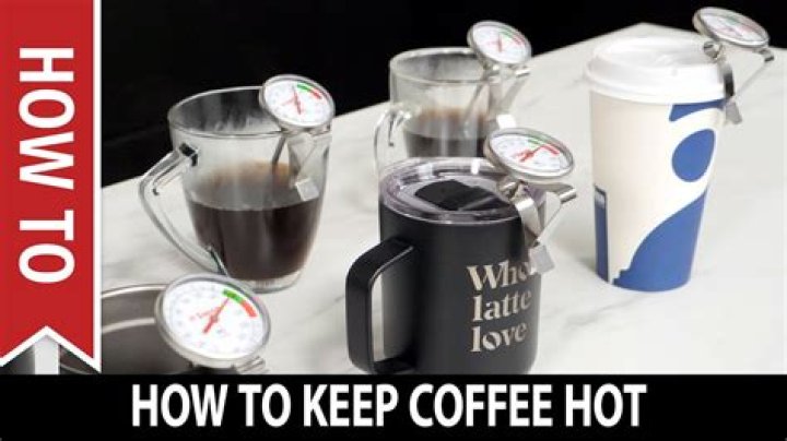 What type of cup will keep a hot drink warm longer?