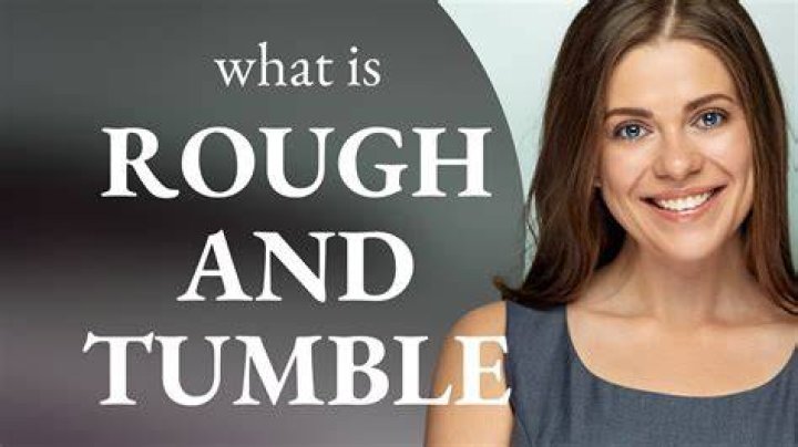 What was rough and tumble?