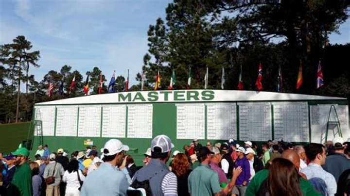 What was the 2022 Masters cut line?