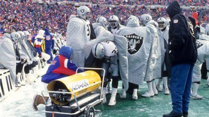 What was the coldest football game ever?