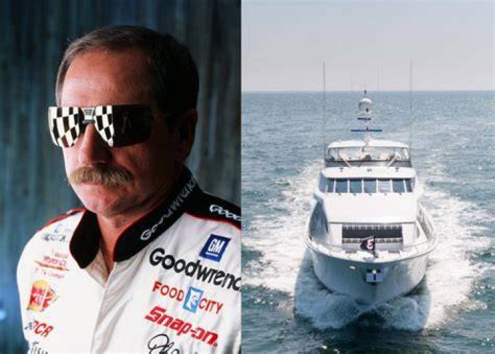 What was the name of Dale Earnhardt's yacht?